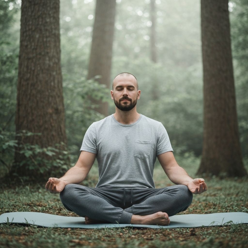 Mindful breathing practice